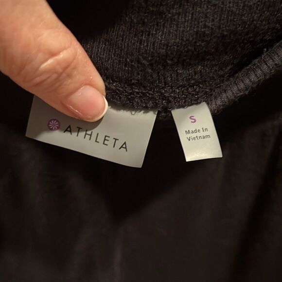 Athleta Restore Slim Ruched Leg High Rise Knit Leggings Size S - Picture 3 of 5